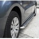 Боковые пороги Premium (2 шт., нерж.) d60 для Citroen Berlingo 2008-2018 гг