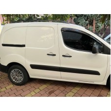 Рейлінги чорні Металева ніжка для Citroen Berlingo 2008-2018 рр
