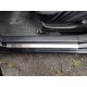 Накладки на дверні пороги Carmos (4 шт, нерж.) для Chevrolet Aveo T250 2005-2011 рр