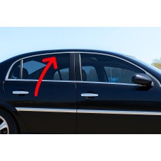 Верхняя окантовка стекол (4 шт, нерж) для Opel Vectra C 2002-2008 гг