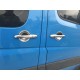 Накладки под ручки (4 шт, нерж.) для Mercedes Sprinter W906 2006-2018 гг