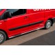 Бічні труби (2 шт., нерж) Ø60, довга база для Citroen Jumpy 2007-2017 рр