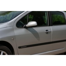 Накладки під ручки (4 шт, пласт) для Peugeot 307
