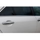 Накладки на ручки (4 шт, нерж) OmsaLine, Итальянская нержавейка для Toyota Camry 2006-2011 гг