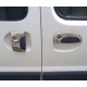 Накладки на ручки (нерж.) Две передних -2025 две сдвижных для Renault Kangoo 1998-2008 гг