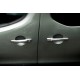 Накладки на ручки (4 шт, нерж) OmsaLine - Итальянская нержавейка для Peugeot Expert 2007-2016 гг
