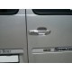 Накладки на ручки (4 шт, нерж) Carmos - Турецька сталь для Volkswagen LT 1995-2006 рр
