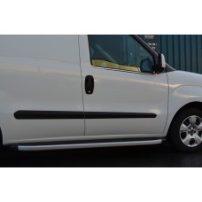 Окантовка стекол (нерж.) 2 шт, Carmos - Турецька сталь для Opel Combo 2012-2018 рр