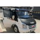Окантовка вікон Carmos (2 шт., нерж.) для Ford Transit 2000-2014 рр
