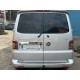 Планка над номером для розпашних дверей (нерж) Carmos - Турецька сталь для Volkswagen T5 Caravelle 2004-2010 рр