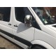 Накладки на зеркала (2 шт) Хром пластик для Volkswagen Crafter 2006-2016 гг