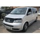 Накладки на дзеркала (2 шт) Carmos - Хромований пластик для Volkswagen T5 Transporter 2003-2010 рр