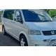 Накладки на дзеркала (2 шт) Carmos - Хромований пластик для Volkswagen T5 Transporter 2003-2010 рр