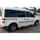 Бічні труби (2 шт., нерж) 60 мм, Maxi база для Volkswagen Caddy 2004-2010 рр