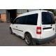 Бічні труби (2 шт., нерж) 60 мм, Maxi база для Volkswagen Caddy 2004-2010 рр