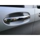 Накладки на ручки (4 шт., нерж.) З чіпом, Carmos - Турецька сталь для Mercedes Vito / V-class W447 2014- рр