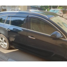Накладки на ручки (4 шт) Carmos - Турецька сталь для Opel Insignia 2008-2017 рр