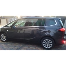 Накладки на ручки (4 шт) Carmos - Турецька сталь для Opel Zafira B 2005-2011 рр
