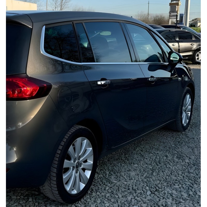 Накладки на ручки (4 шт) Carmos - Турецька сталь для Opel Zafira B 2005-2011 рр