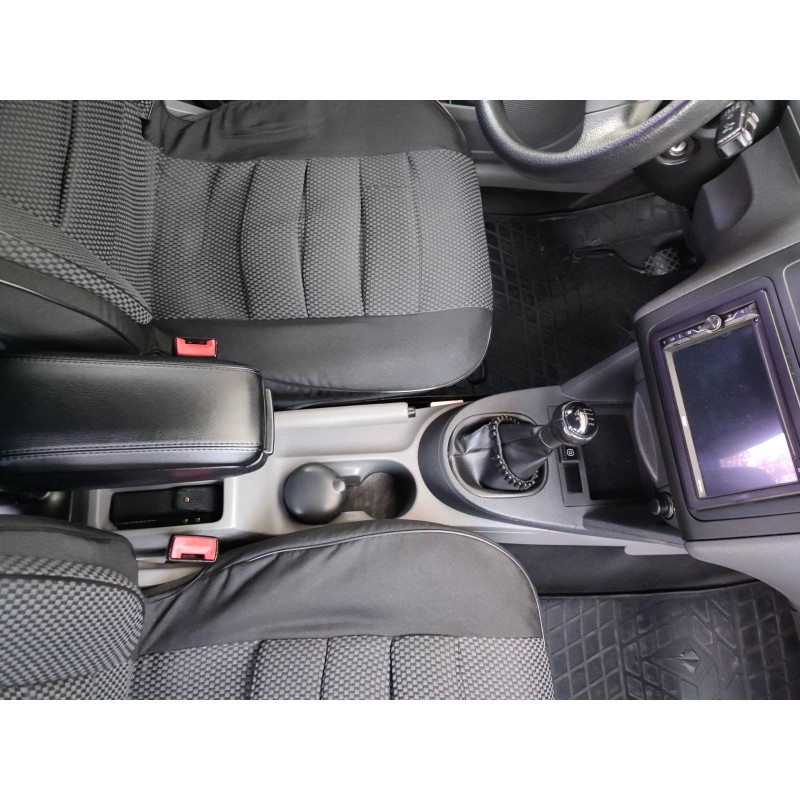 Підлокітник V1 (у підсклянник) Сірий для Volkswagen Caddy 2004-2010 рр Підлокітник V1 (у підсклянник) Сірий для Volkswagen Caddy 2004-2010 рр