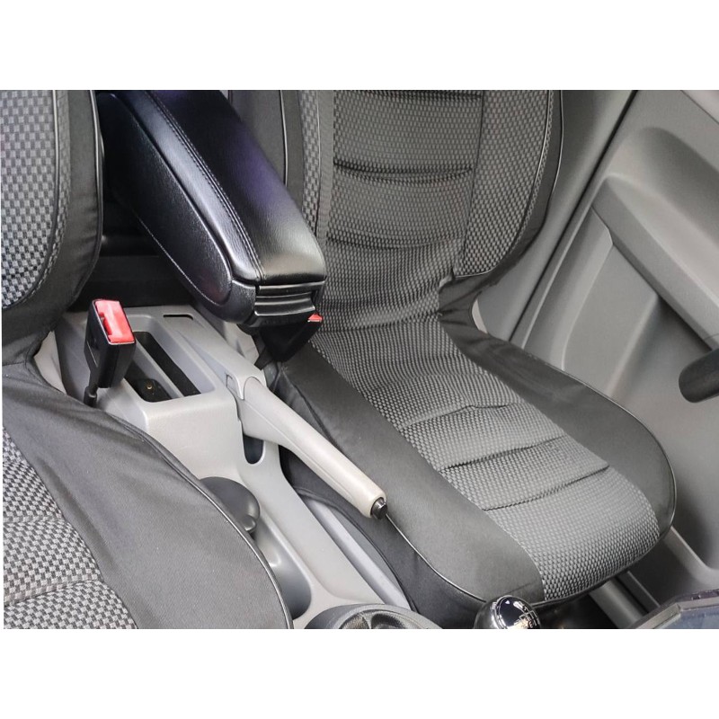 Підлокітник V1 (у підсклянник) Сірий для Volkswagen Caddy 2004-2010 рр Підлокітник V1 (у підсклянник) Сірий для Volkswagen Caddy 2004-2010 рр