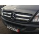 Накладки на решетку (2006-2013, нерж) Carmos - Турецкая сталь для Mercedes Sprinter W906