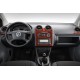 Накладки на панель Титан для Volkswagen Caddy 2004-2010 рр