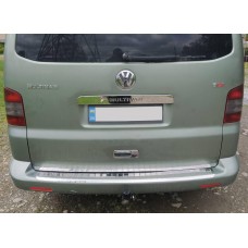 Хром на ручку багажника (нерж) Carmos - Турецька нержавійка для Volkswagen T5 Multivan 2003-2010 рр