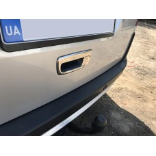 Накладка на задню ручку (нерж.) OmsaLine - Італійська нержавійка для Mercedes Citan 2013-2021 рр