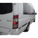 Молдинги на дверь (нерж.) Long. OmsaLine - Итальянская нержавейка для Volkswagen Crafter 2006-2016 гг