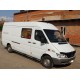 Боковые трубы (2 шт., нерж.) Короткая база, d60 для Mercedes Sprinter W901/902/903/904/905 1995-2006 гг