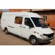 Боковые трубы (2 шт., нержавейка) Длинная база, Ø60 для Mercedes Sprinter W901/902/903/904/905 1995–2006 гг
