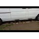 Боковые трубы (2 шт., нержавейка) Длинная база, Ø60 для Mercedes Sprinter W901/902/903/904/905 1995–2006 гг
