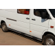 Бічні труби (2 шт., нерж.) Коротка база, d70 для Volkswagen LT 1995-2006 рр