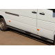 Бічні труби (2 шт., нерж.) Коротка база, d70 для Volkswagen LT 1995-2006 рр