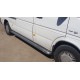 Бокові пороги Premium (2 шт., нерж.) Довга база, d60 для Volkswagen LT 1995-2006 рр