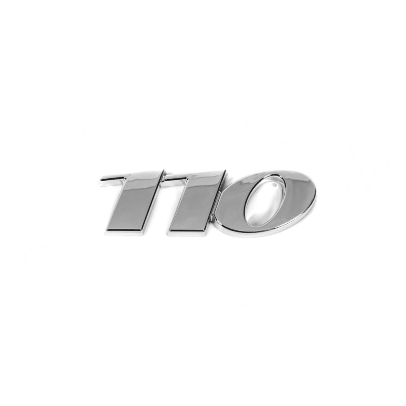Надпись 110, 111, 113, 115, 116 (в ассортименте) 110, под оригинал для Mercedes Viano 2004-2014 гг