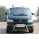 Кенгурятник WT003 60мм (нерж) 51мм, без напису для Volkswagen T4 Caravelle/Multivan 1990-2003 рр