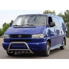 Кенгурятник WT003 60мм Нержавейка 51мм, без надписи для Volkswagen T4 Caravelle/Multivan 1990-2003 гг