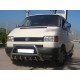 Кенгурятник WT003 60мм (нерж) 51мм, без напису для Volkswagen T4 Caravelle/Multivan 1990-2003 рр