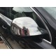 Накладки на дзеркала (2 шт, нерж.) OmsaLine, нержавіюча сталь для Ауди Q7 2005-2015 рр