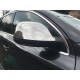 Накладки на дзеркала (2 шт, нерж.) OmsaLine, нержавіюча сталь для Ауди Q7 2005-2015 рр
