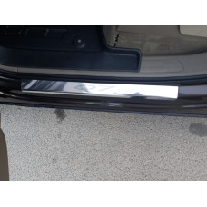 Накладки на дверні пороги (4 шт, Carmos) для Ауди Q7 2005-2015 рр