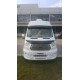 Козирьок на лобове скло (чорний глянець, 5мм) для Ford Transit 2014- рр