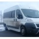 Боковые пороги Premium (2 шт, нерж.) Короткая база, Ø60 для Citroen Jumper 2007-2025 гг