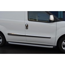 Накладки на ручки і навколо (8 шт., нерж.) Carmos - Турецька сталь для Citroen Nemo 2007-2017 рр