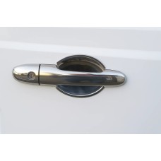 Накладки під ручки (нерж) 3 штуки для Mercedes Vito W639 2004-2014 рр