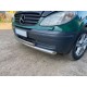 Губа нижняя ST014 (нерж) 2004-2010, 70 -2025 48 мм для Mercedes Vito W639