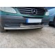 Губа нижняя ST014 (нерж) 2004-2010, 70 -2025 48 мм для Mercedes Vito W639
