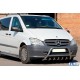Кенгурятник WT003/004 (нерж.) 60мм, без напису для Mercedes Viano 2004-2014 рр